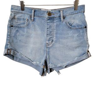 One Teaspoon x Free People Lovers Denim Jean Shorts